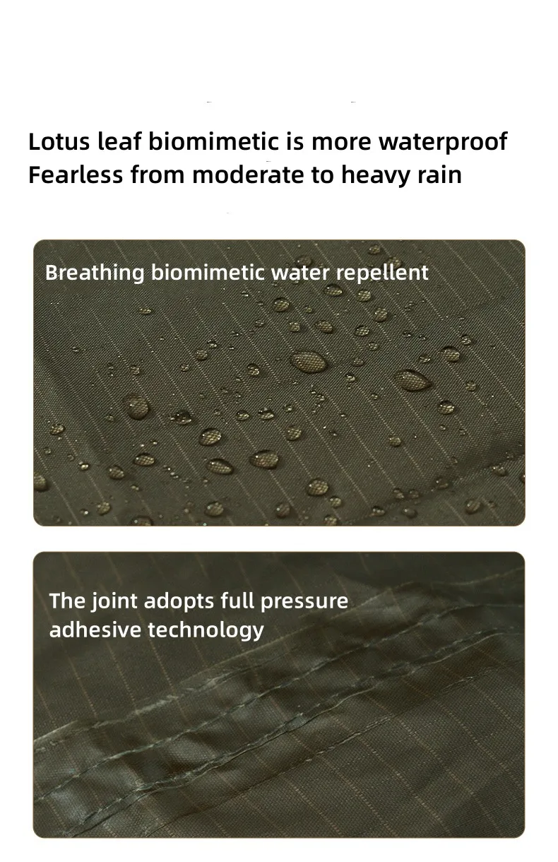 MOBI GARDEN Multifunctional Raincoat 3-in-1