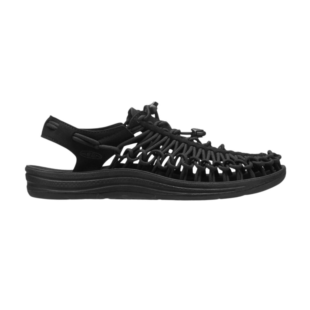KEEN Men's Uneek Comfort Sandal - Black/Black