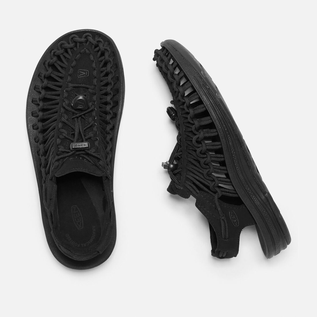 KEEN Women's Uneek Comfort Sandals - Black/Black