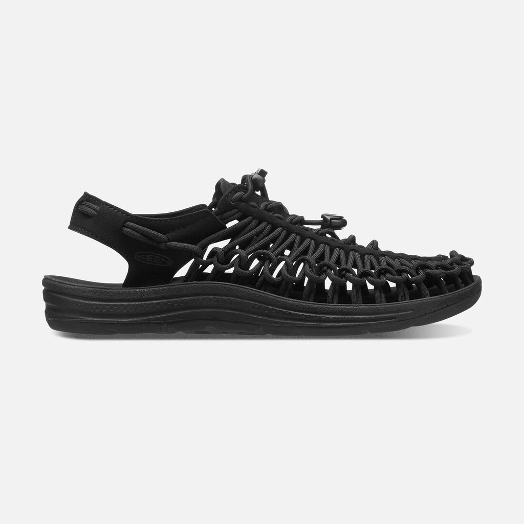 KEEN Women's Uneek Comfort Sandals - Black/Black