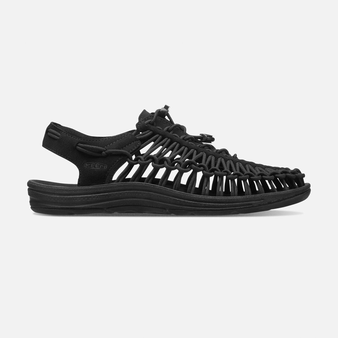 KEEN Men's Uneek Comfort Sandal - Black/Black