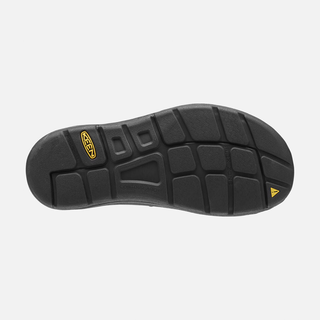 KEEN Men's Uneek Comfort Sandal - Black/Black