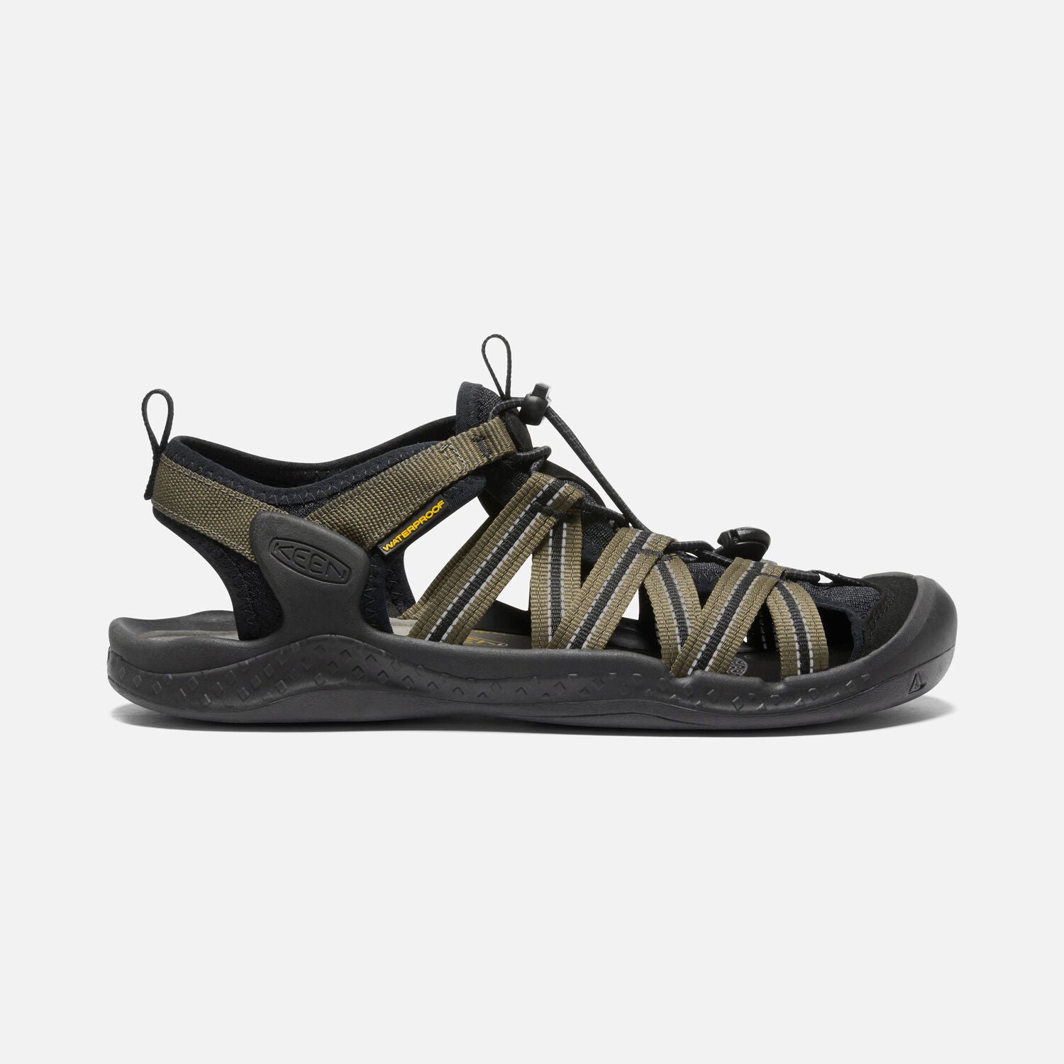 KEEN Men's Drift Creek H2 Sandal - Olive Black
