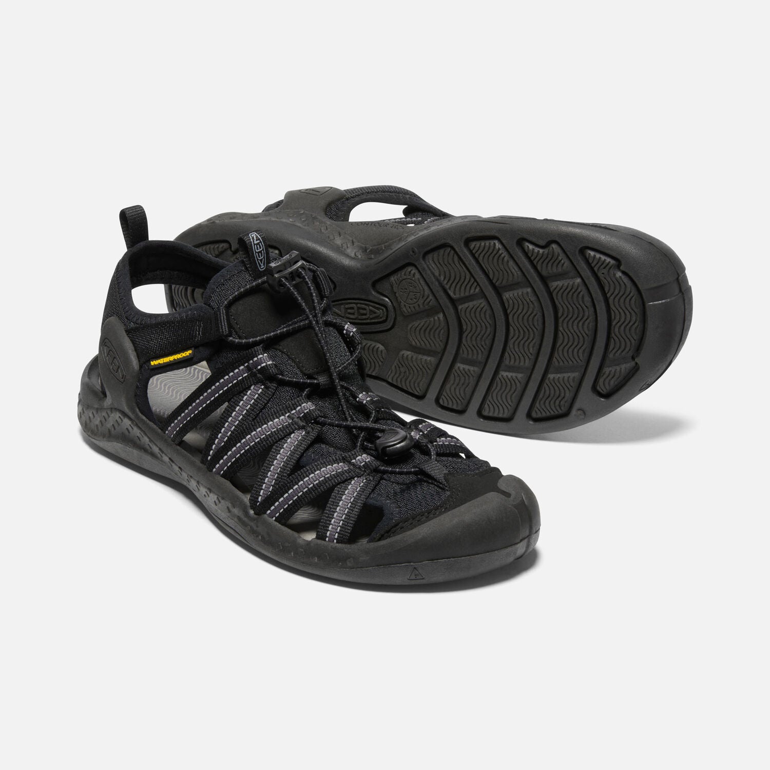 KEEN Men's Drift Creek H2 Sandal - Black Black