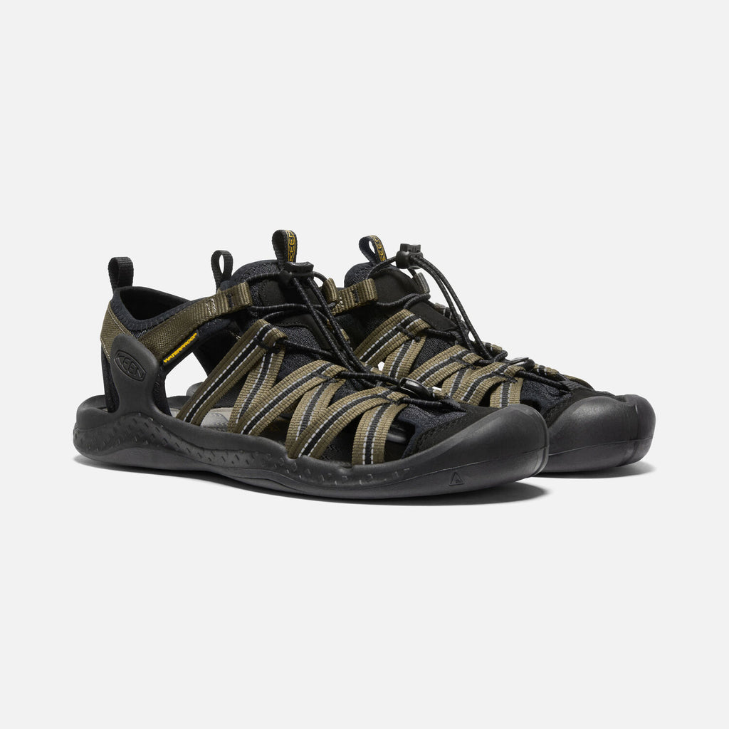 KEEN Men's Drift Creek H2 Sandal - Olive Black