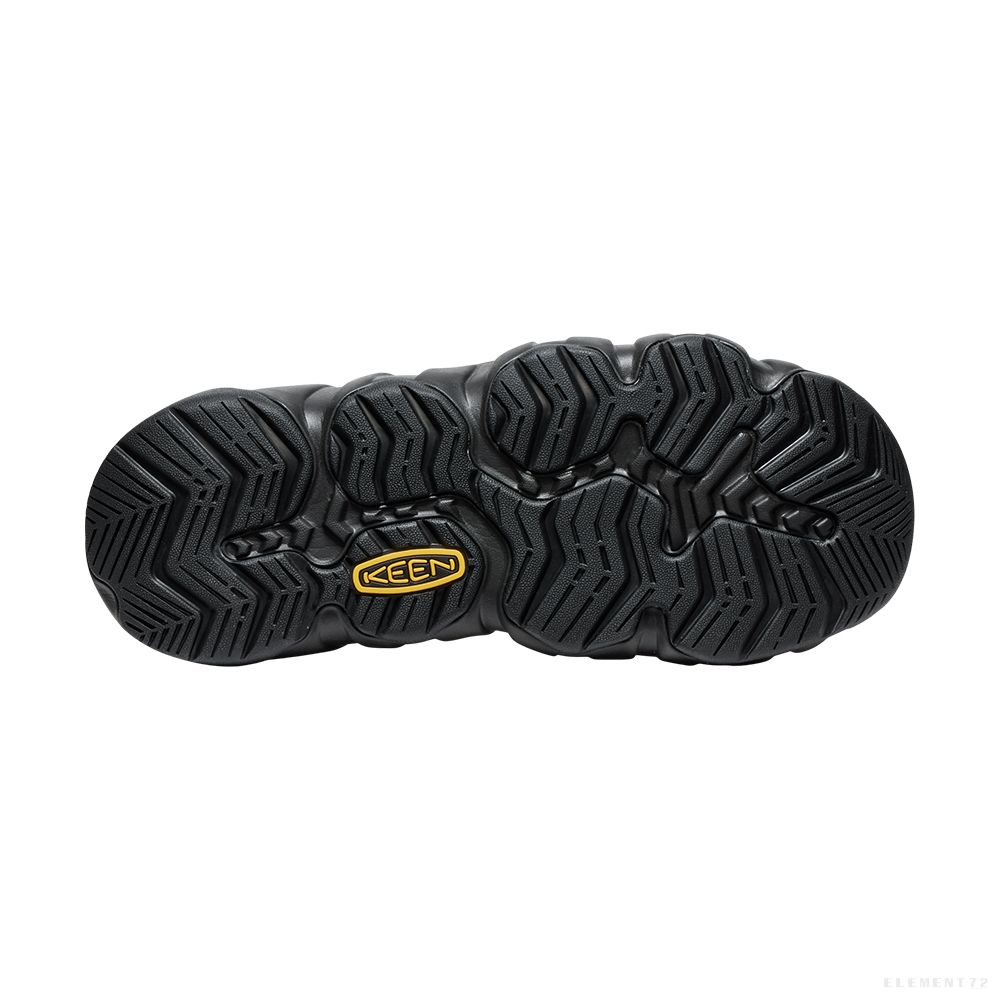 KEEN Men's Hyperport H2 Hyper Comfort Sandals - Black/Steel Grey