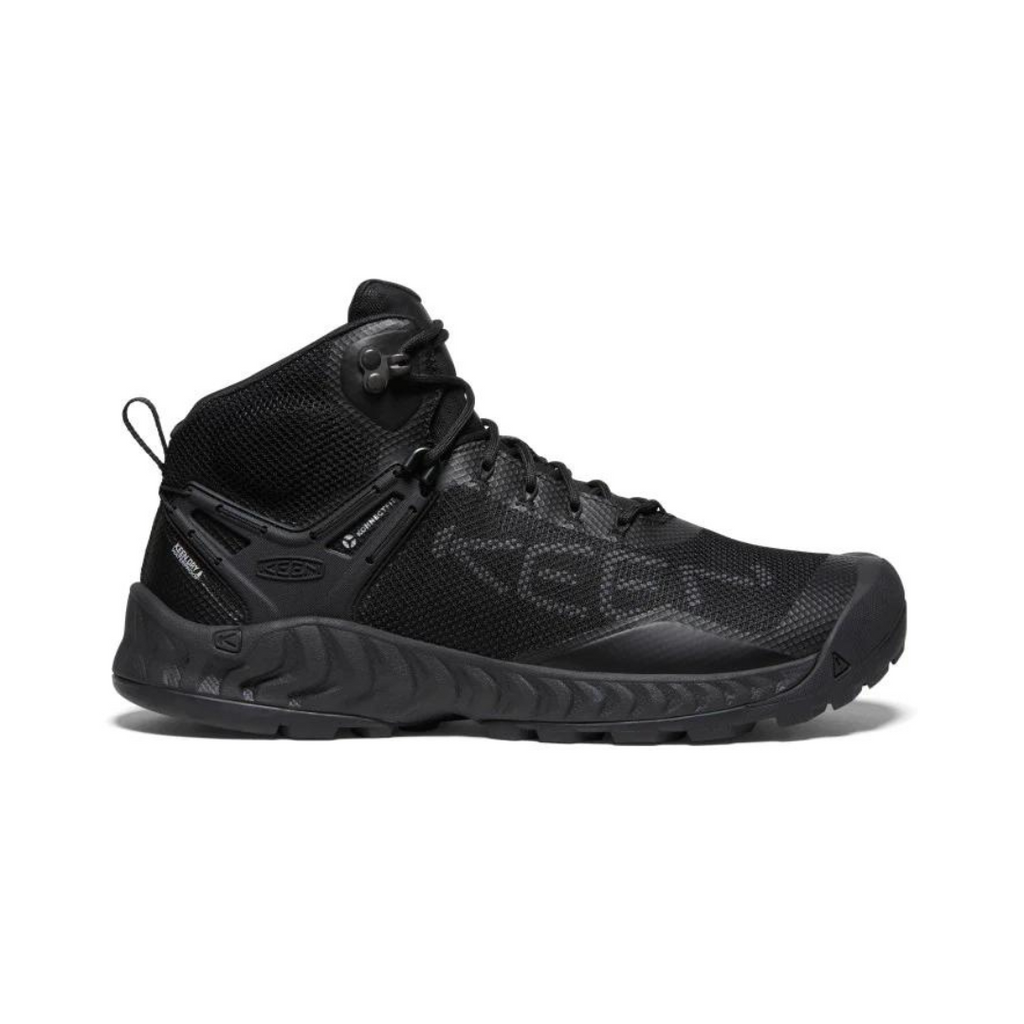 KEEN Men's NXIS EVO MID Waterproof - Triple Black