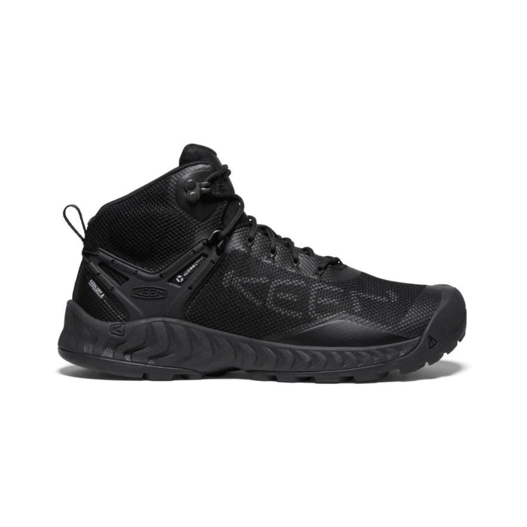 KEEN Men's NXIS EVO MID Waterproof - Triple Black