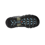 KEEN Women's Targhee III Mid Waterproof  - Magnet/Atlantic Blue