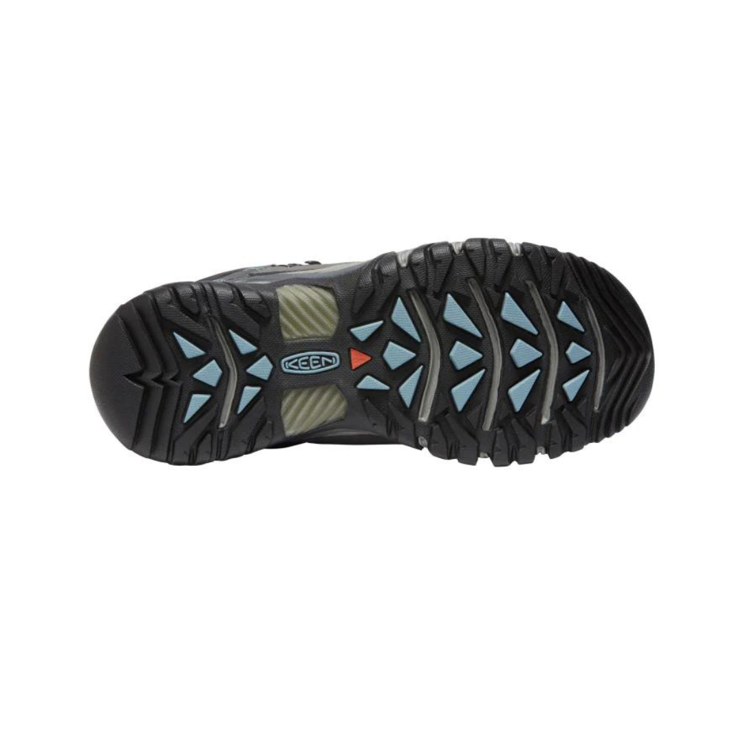 KEEN Women's Targhee III Mid Waterproof  - Magnet/Atlantic Blue