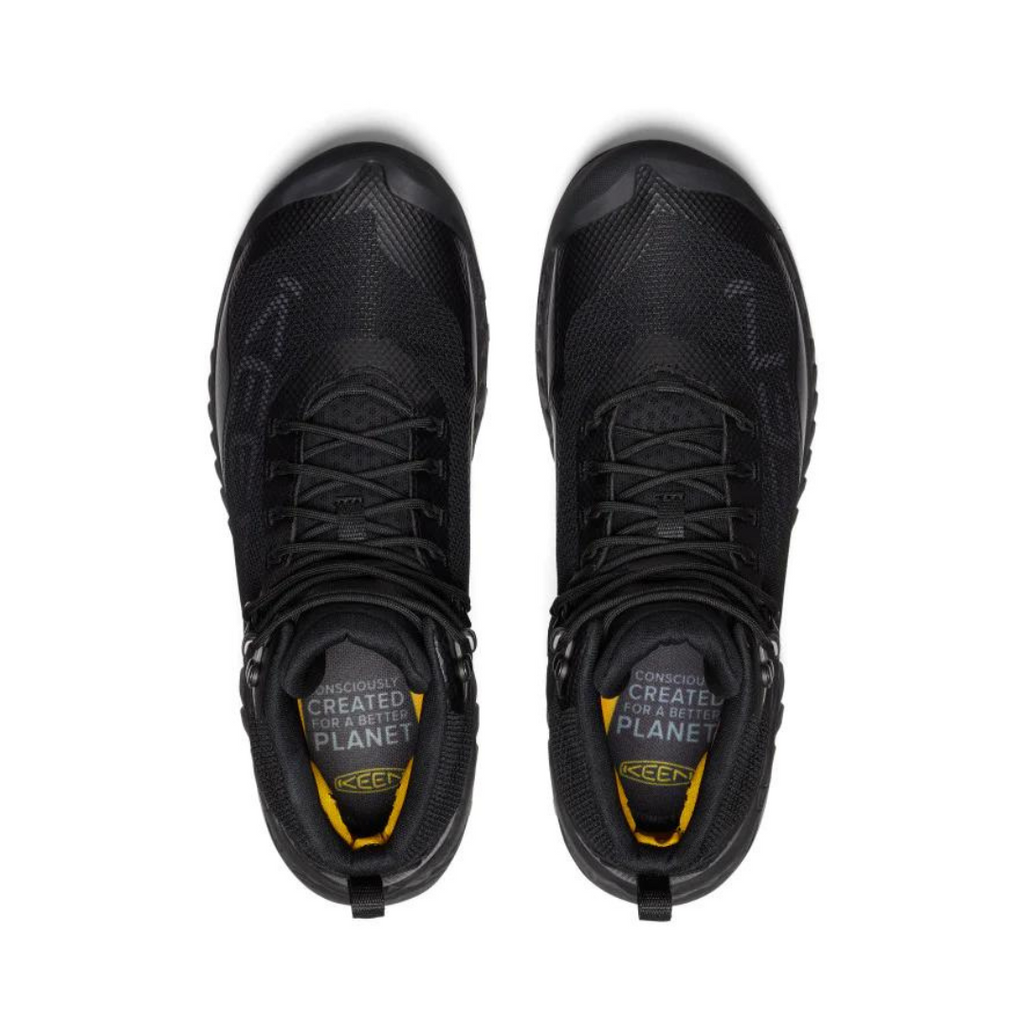 KEEN Men's NXIS EVO MID Waterproof - Triple Black