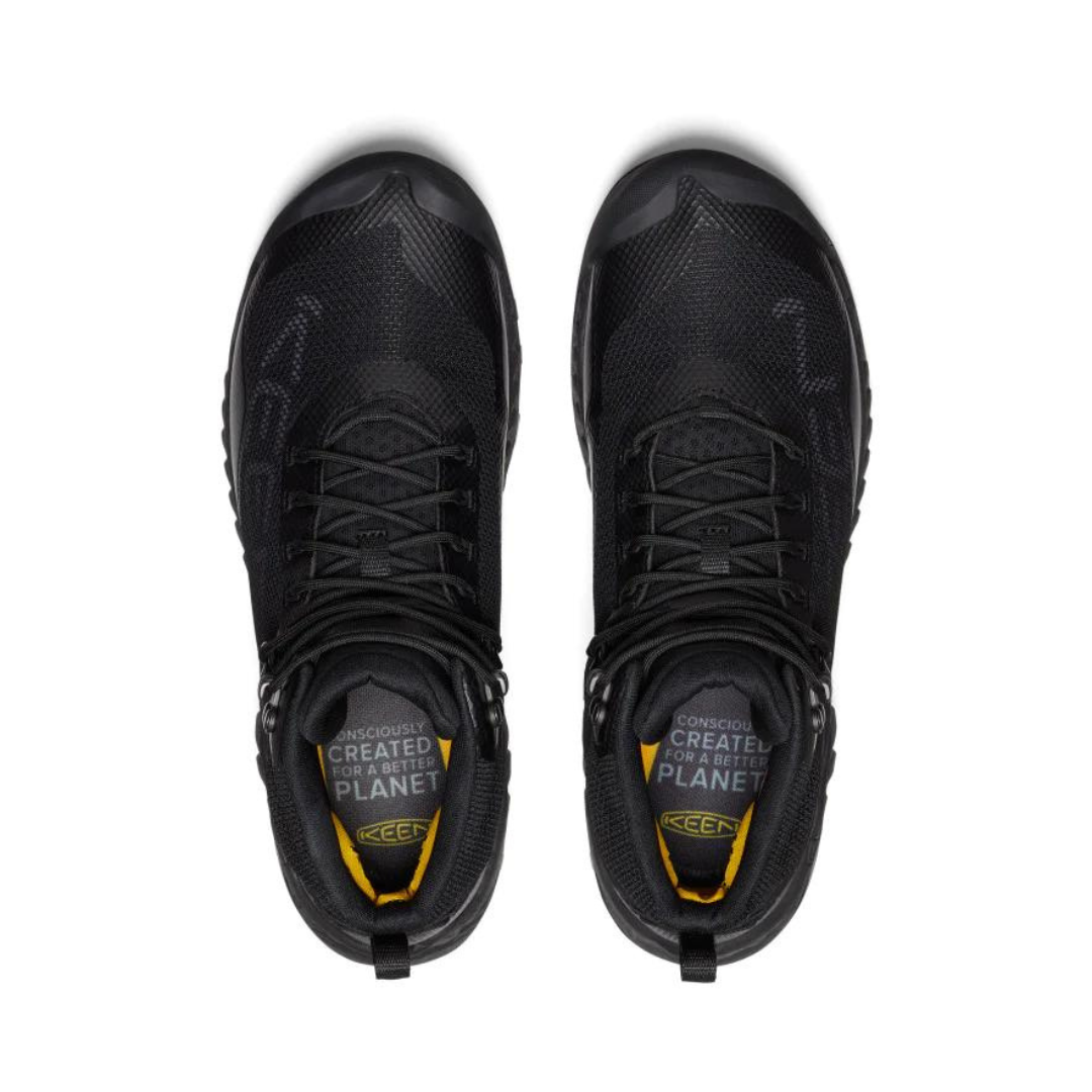 KEEN Men's NXIS EVO MID Waterproof - Triple Black