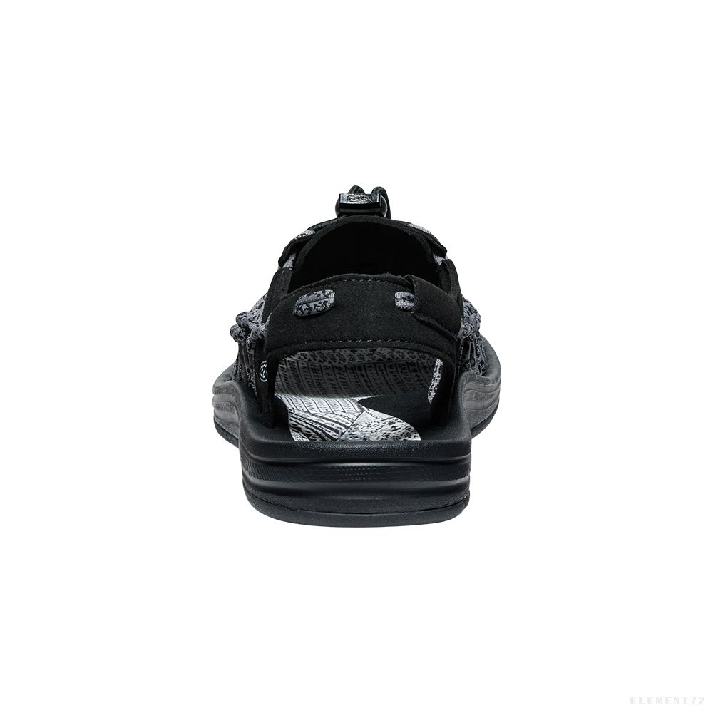 KEEN Men's UNEEK Sneaker - Black/Alloy