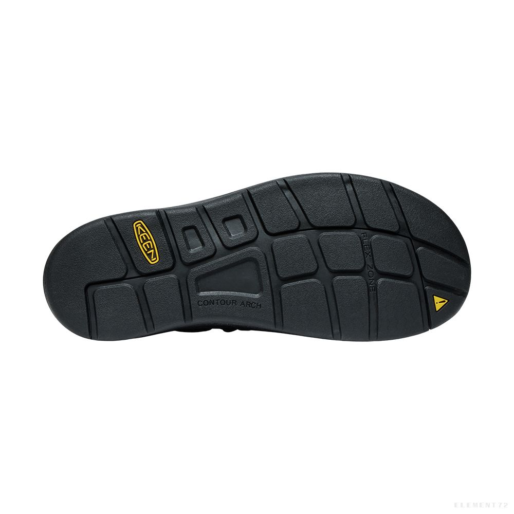 KEEN Men's UNEEK Sneaker - Black/Alloy