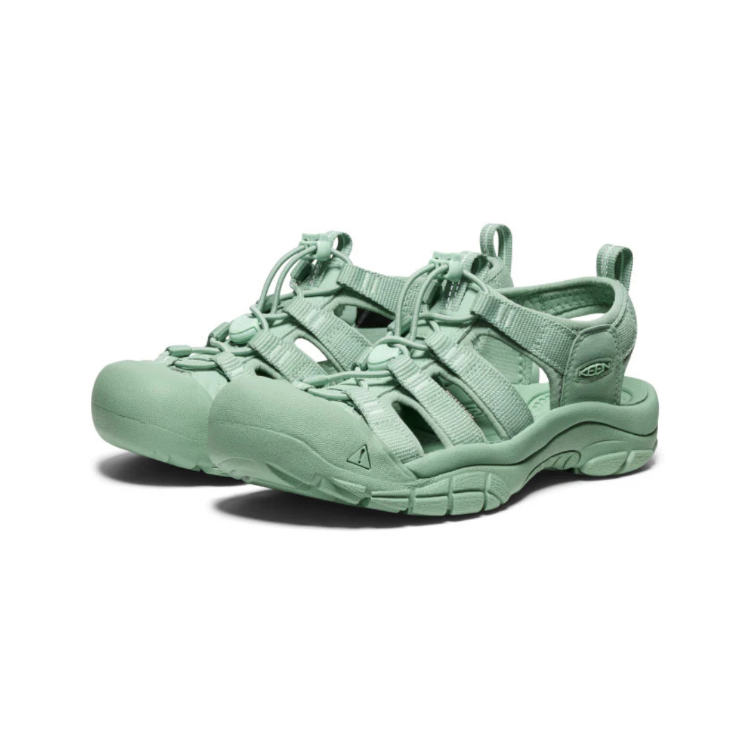 KEEN Women's Newport H2 Comfort Sandal - Monochrome/Granite Green