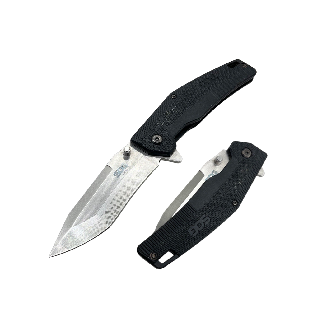 SOG Arche DT Dura Tech Compact Folding Knife