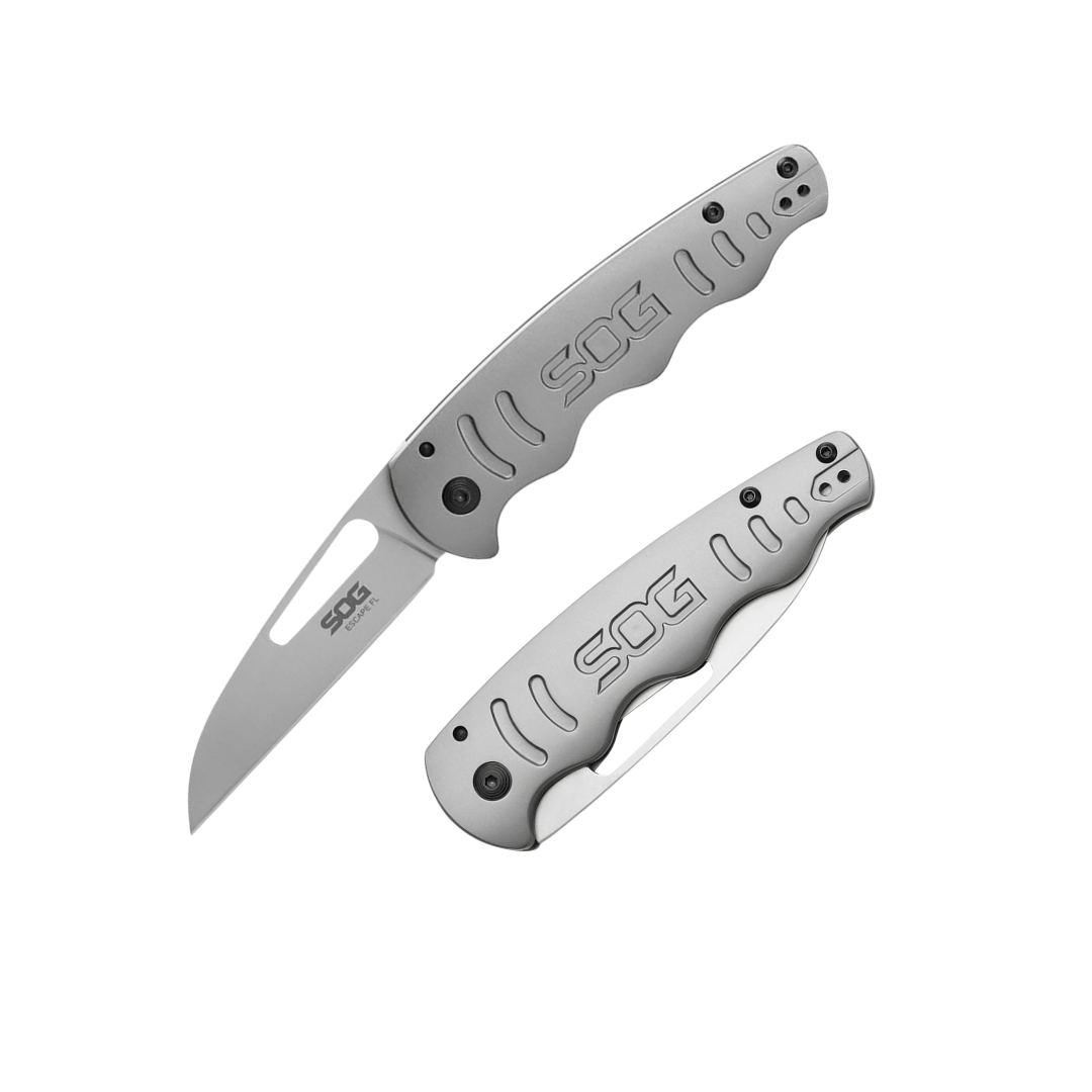 SOG Escape FL Folding Knife Reversible Pocket Clip