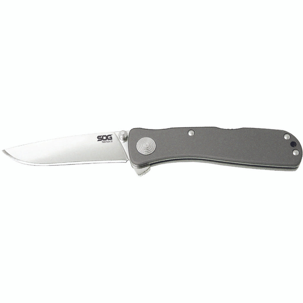 SOG Twitch II Compact Pocket Folding Knife (No Lock)