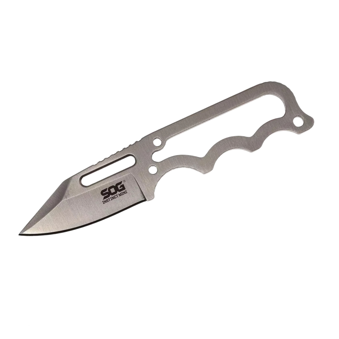 SOG Instinct Mini Neck Knife – Silver