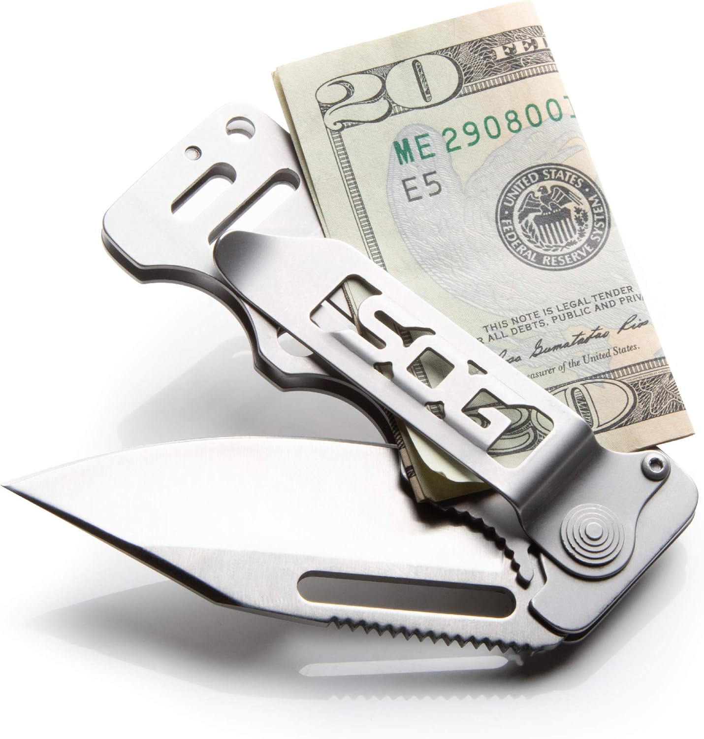 SOG Cash Card Money Clip Pocket Knife