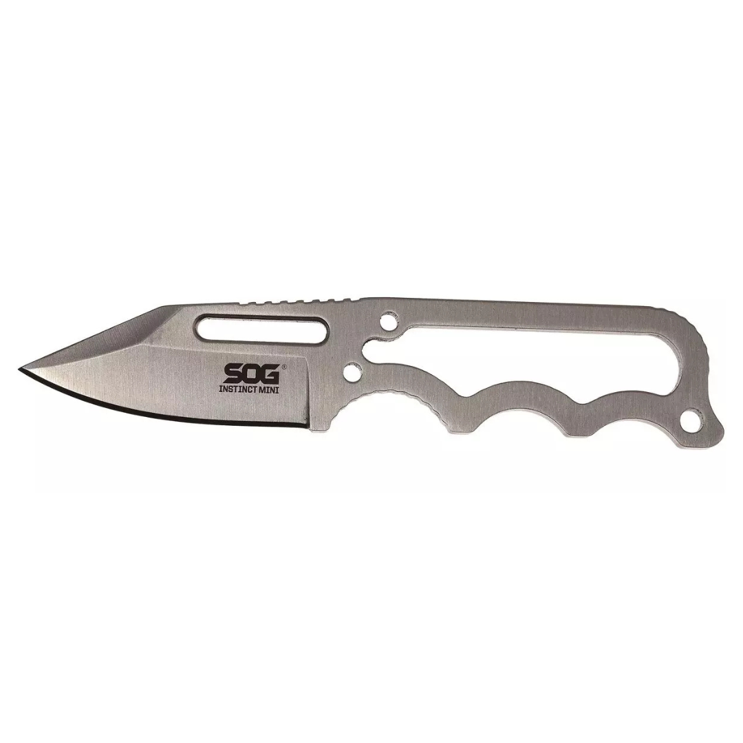 SOG Instinct Mini Neck Knife – Silver