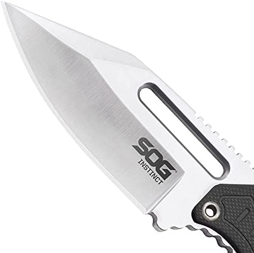SOG Instinct Fixed Blade Stainless Steel Knife
