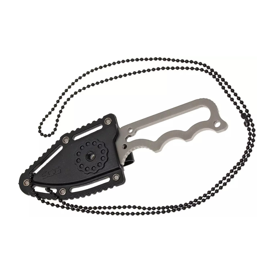 SOG Instinct Mini Neck Knife – Silver