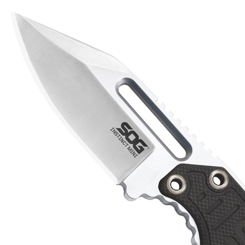 SOG Instinct Mini Neck Knife – Black Handle