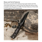 SOG Seal Pup Elite Mini Tactical Fixed Blade Knife