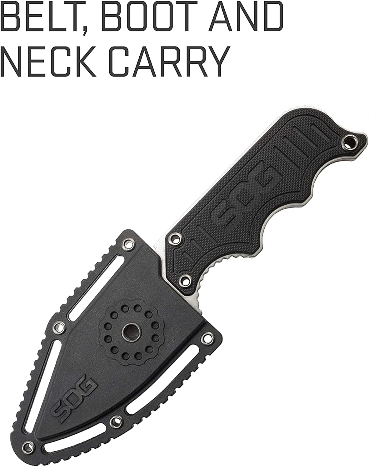 SOG Instinct Fixed Blade Stainless Steel Knife