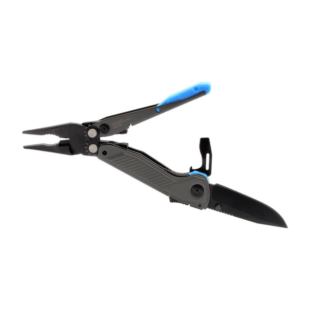 SOG Flash MT Urban Gray/Cyan Compact Multi-Tool