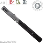SOG Baton Q2 Black Multi-Tool EDC Pen Light