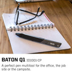 SOG Baton Q1 Black Multi-Tool Tactical Pen