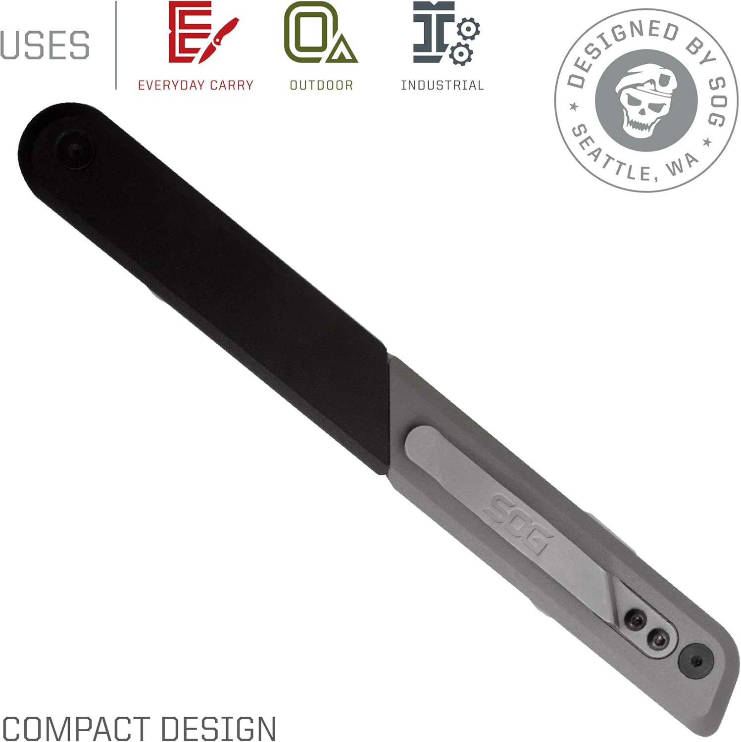 SOG Baton Q3 Black Multi-Tool