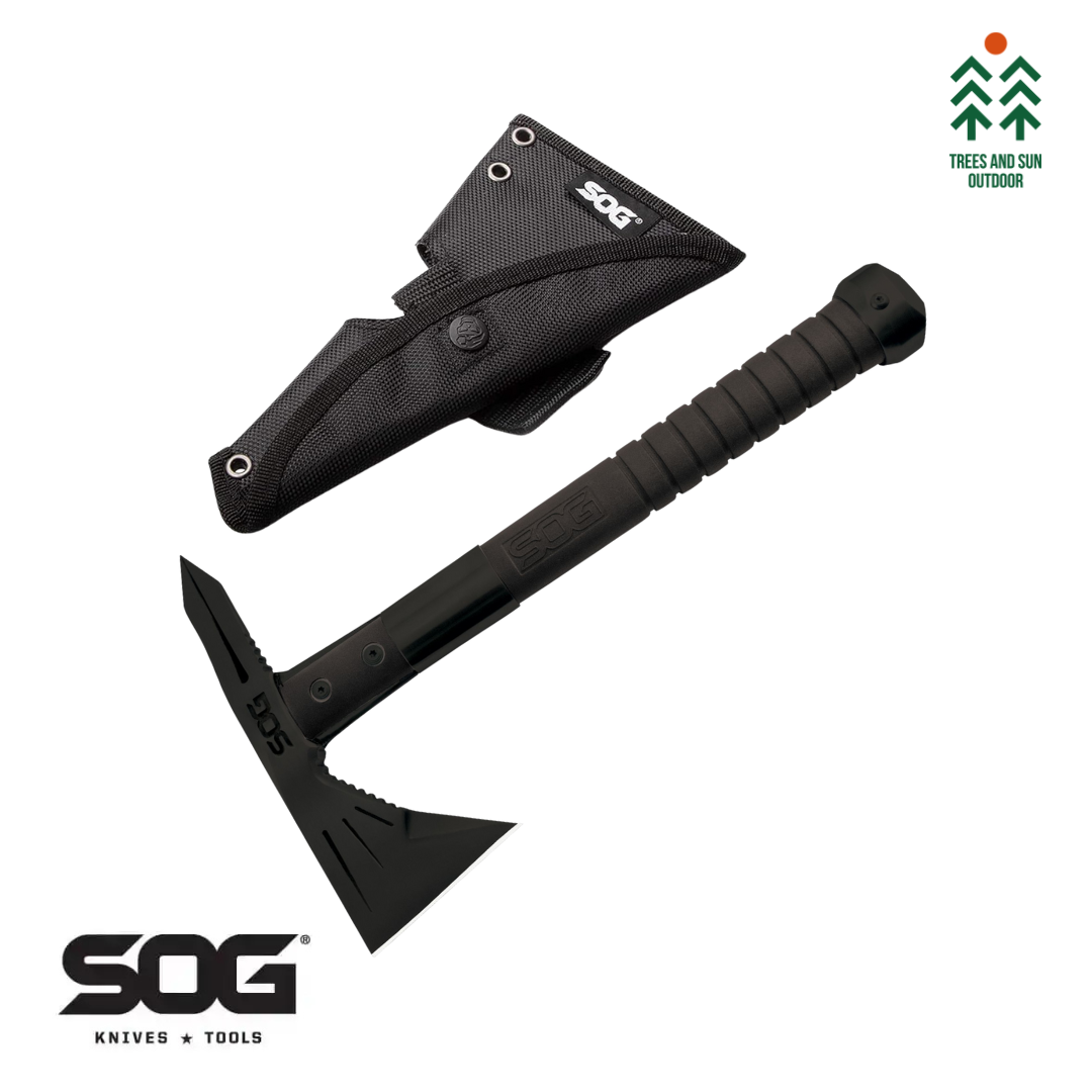 SOG Voodoo Hawk Mini Black Survival Tactical Axe