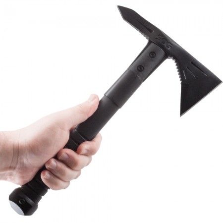 SOG Voodoo Hawk Mini Black Survival Tactical Axe