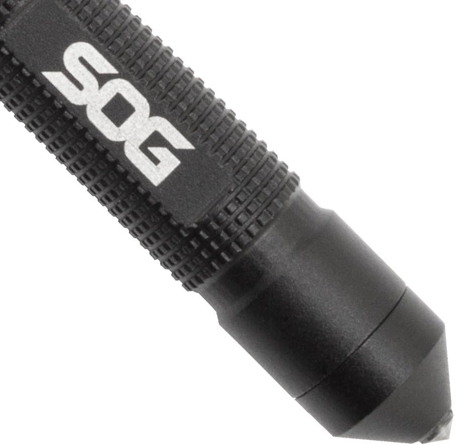 SOG Flint Black Survival Defense Portable Compact Tool