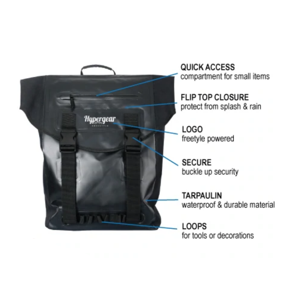 HYPERGEAR Dry Pac Beatz 30L Backpack