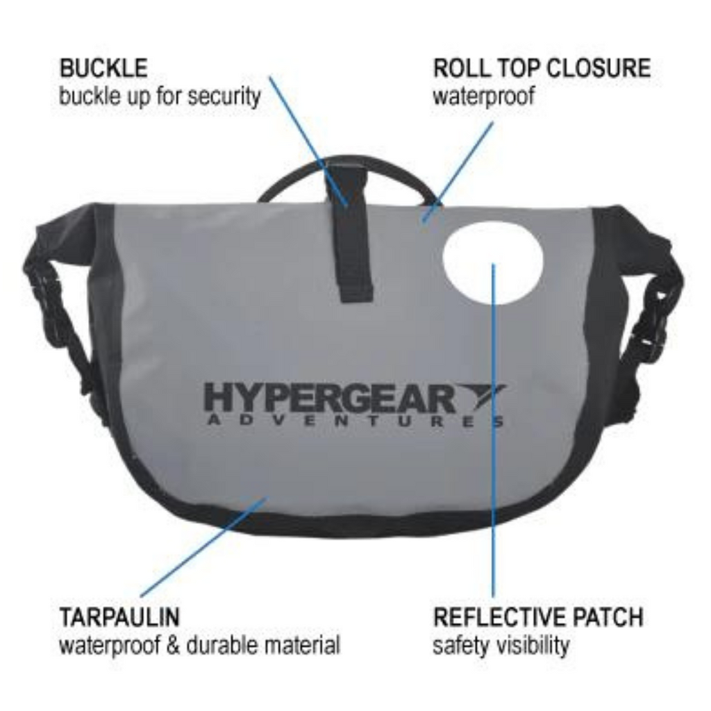 HYPERGEAR Waterproof Waist Pouch Large