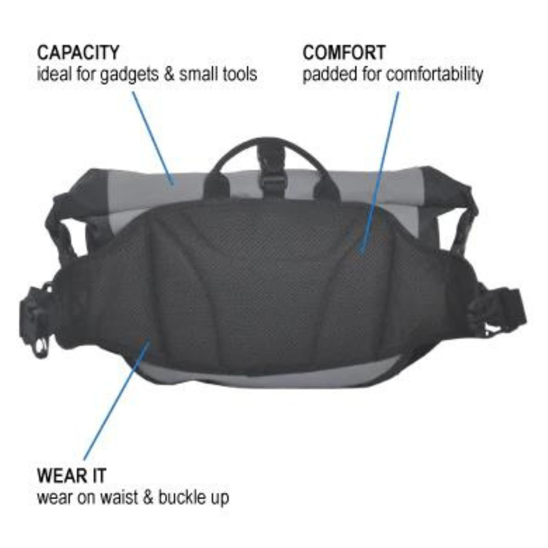 HYPERGEAR Waterproof Waist Pouch Large