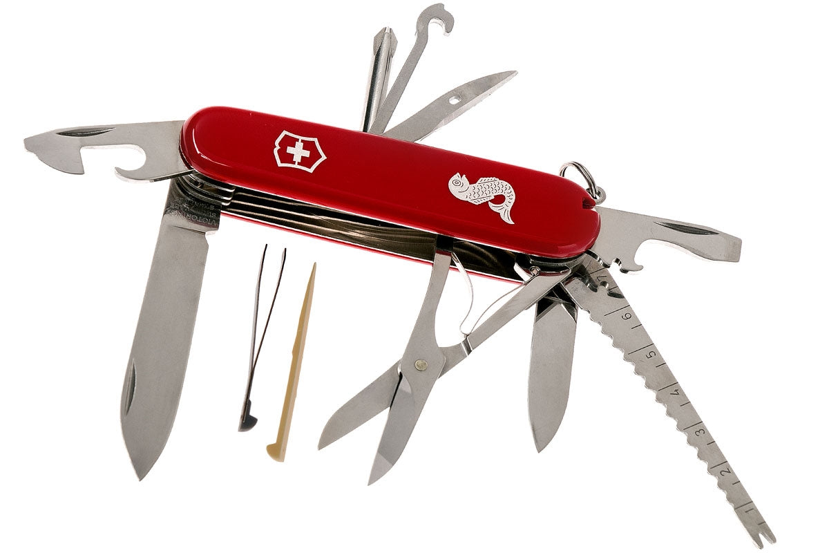 VICTORINOX Fisherman Red Swiss Army Knife