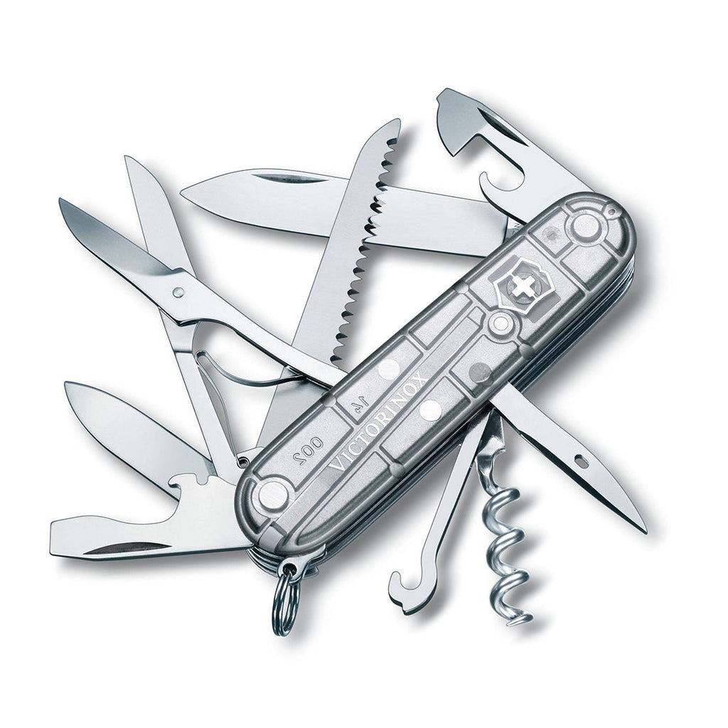 VICTORINOX Huntsman SilverTech Swiss Army Knife