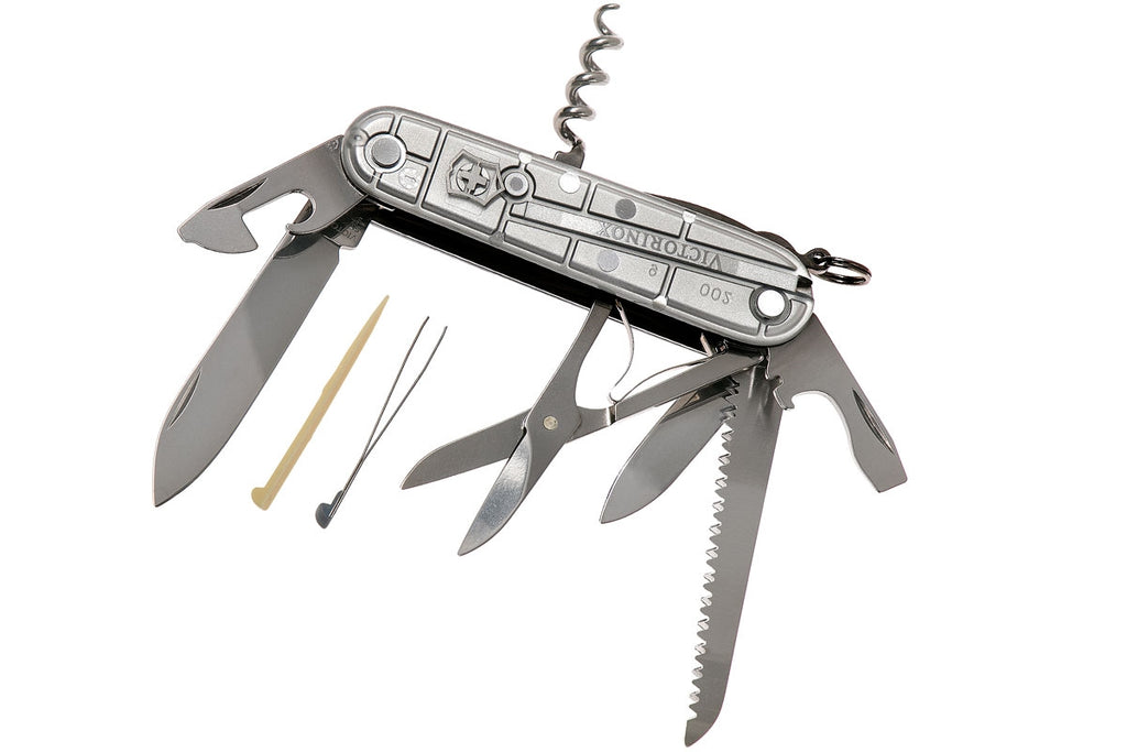 VICTORINOX Huntsman SilverTech Swiss Army Knife