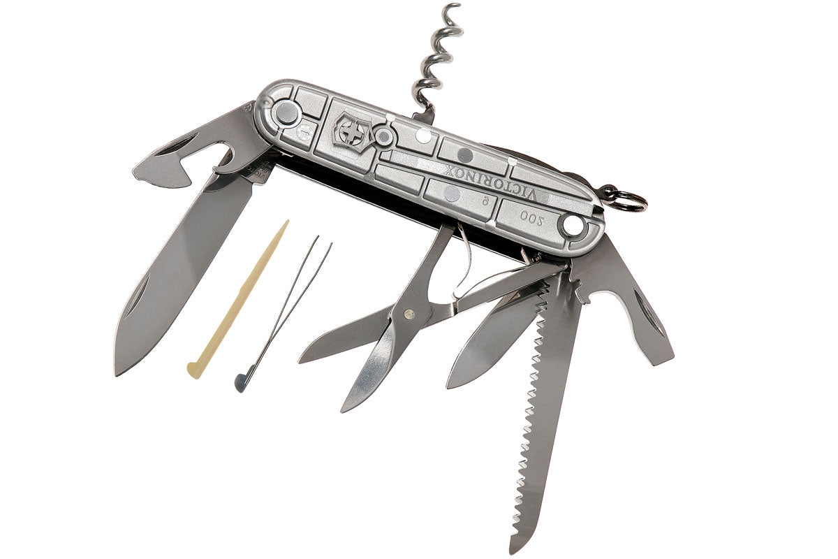 VICTORINOX Huntsman SilverTech Swiss Army Knife