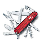 VICTORINOX Huntsman Red Trans Swiss Army Multi Tools Knife