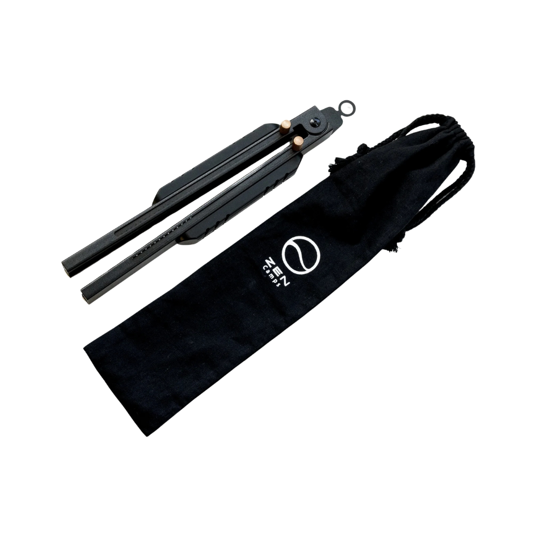 ZEN CAMPS Adjustable Fire Clipper Tongs