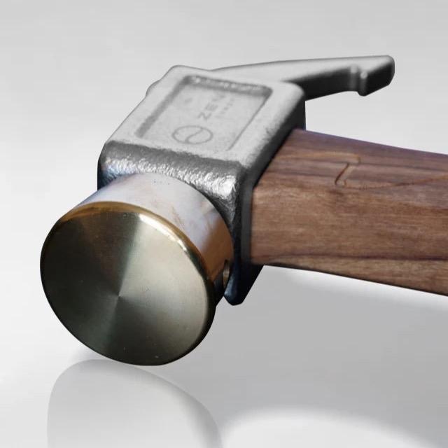 ZEN CAMPS Olive Wood Peg Hammer with Bag