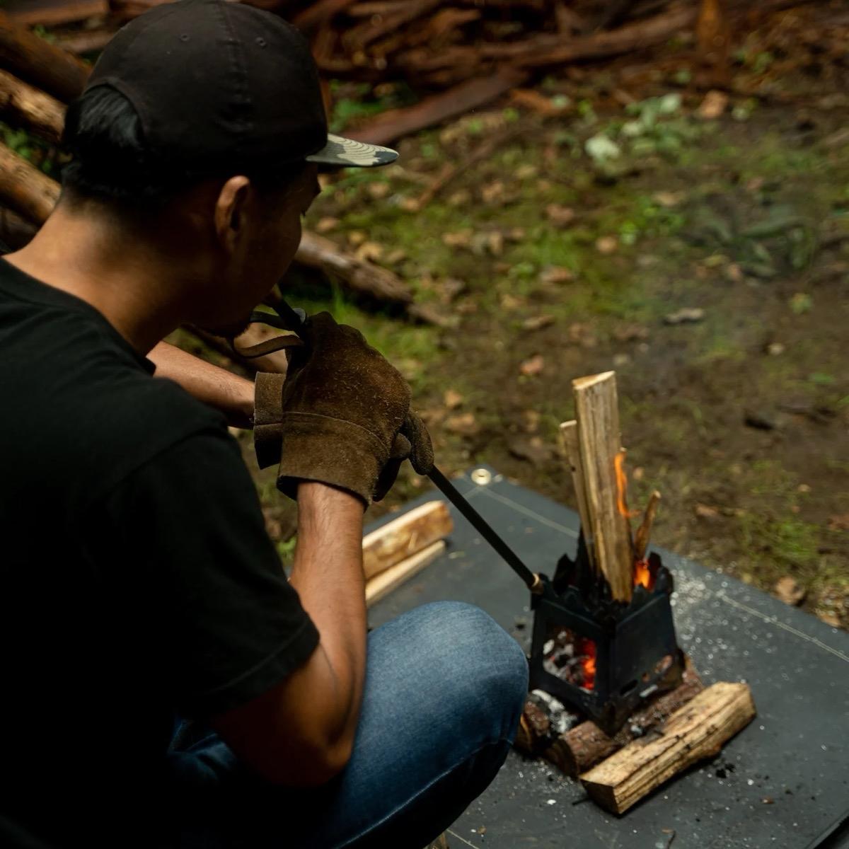 ZEN CAMPS Mini Fire Blower Pipe