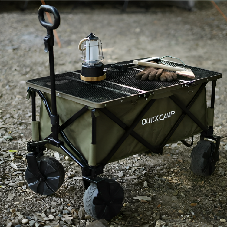 QUICKCAMP Three Folding Table for Carry Wagon QC3FT90W