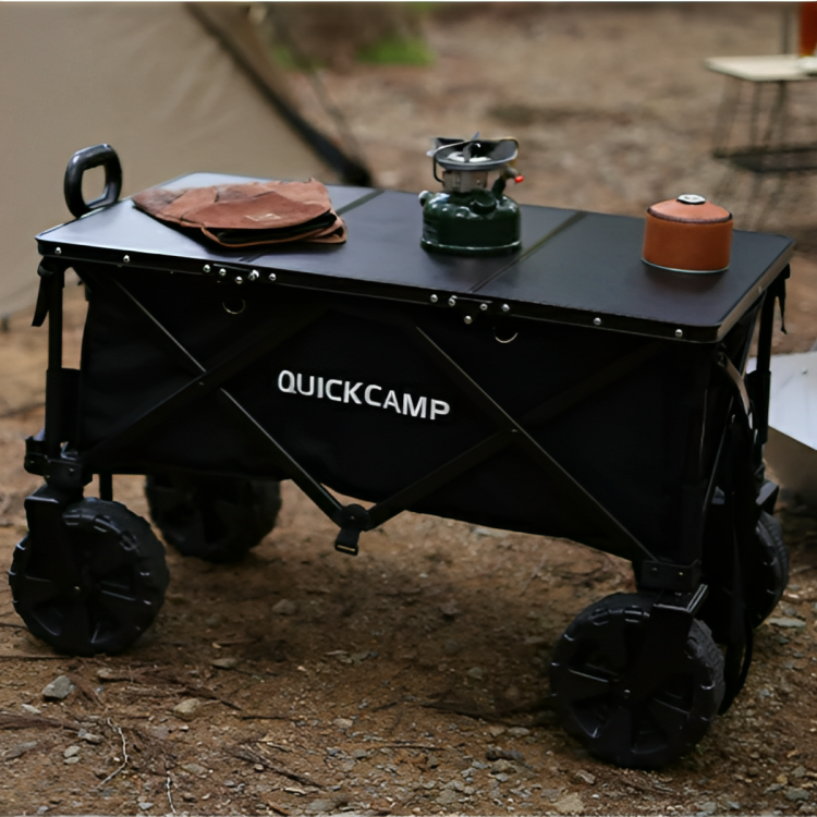 QUICKCAMP Three Folding Table for Carry Wagon QC3FT90W